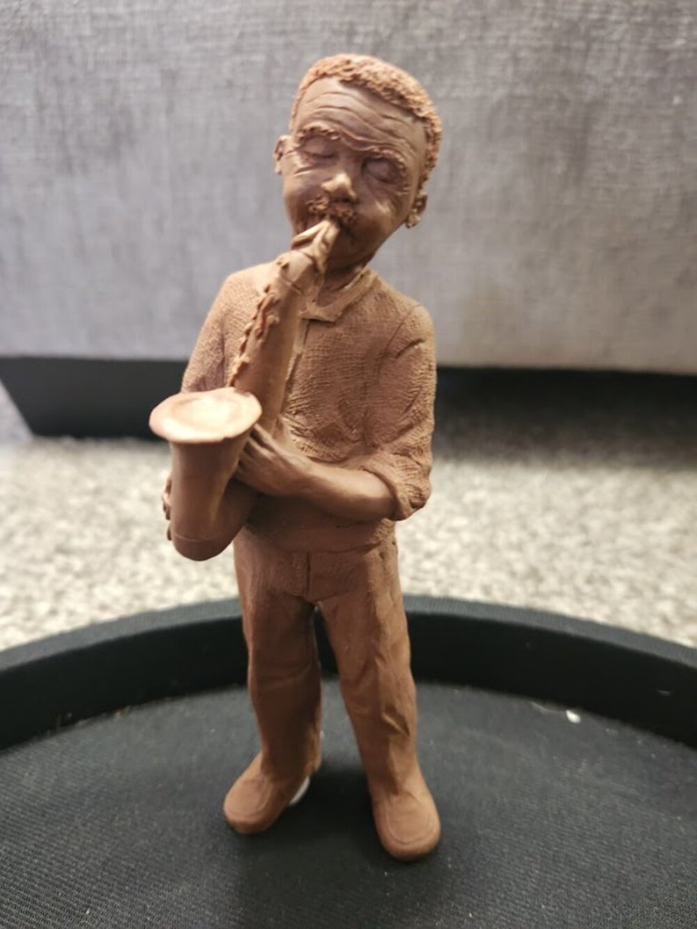 "Saxophone Player" from the vintage TnT All-Male Jazz Band collection.
